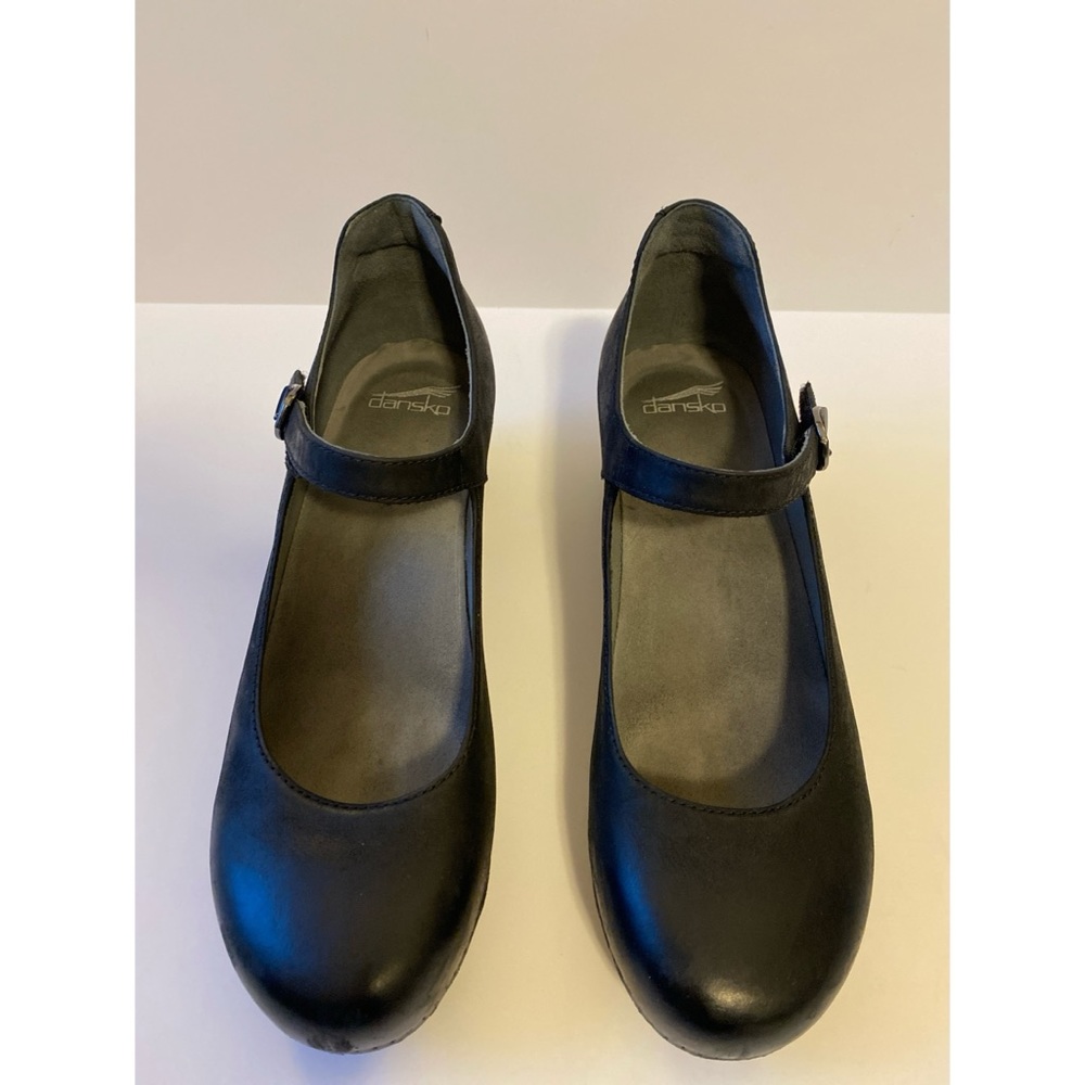 Dansko Marla Burnished Calf Mary Janes Size 41